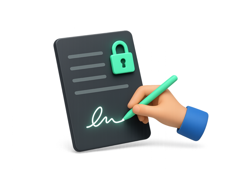 Firma electrónica de documentos en Humano