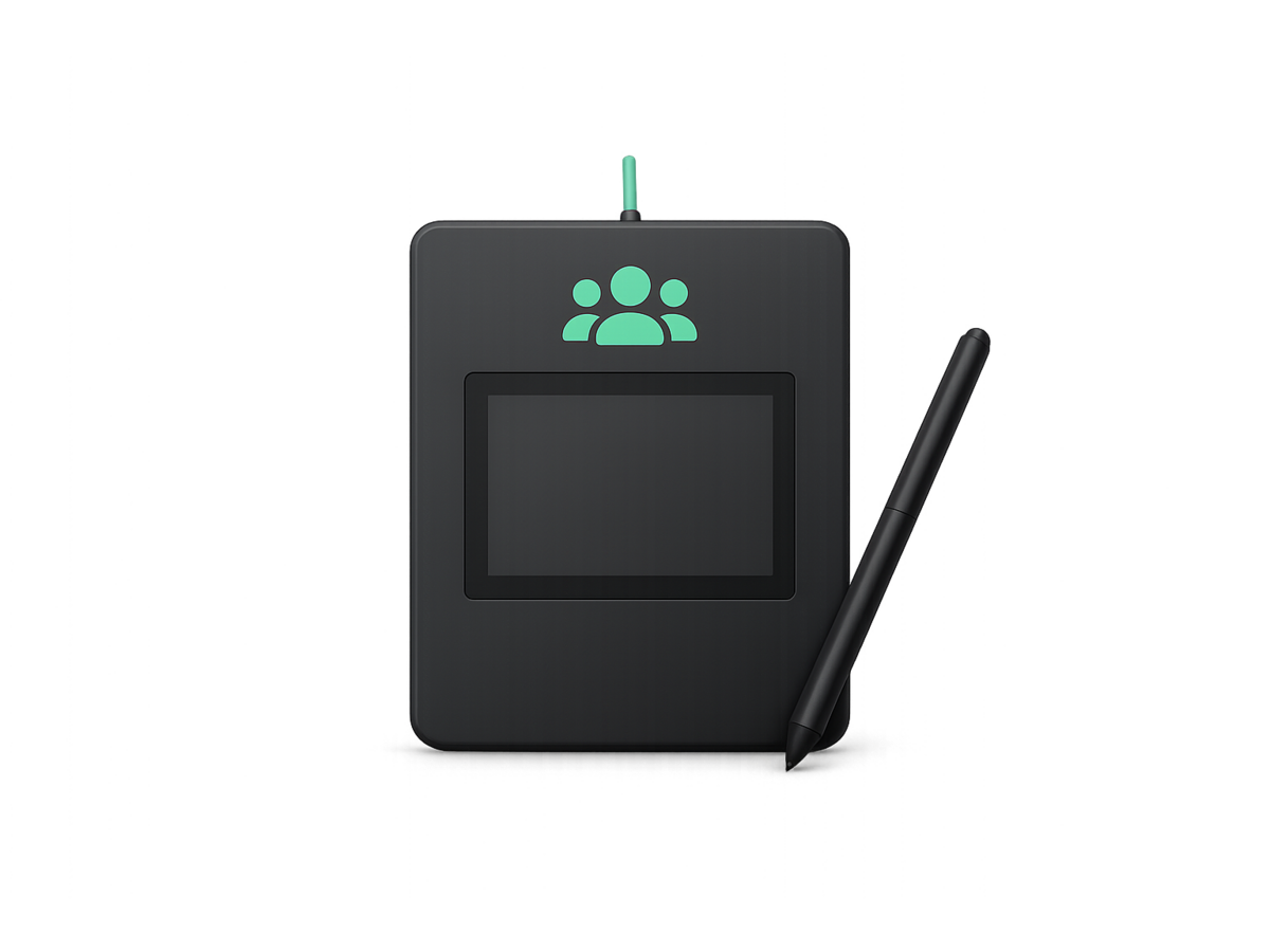 Firma presencial con tableta Wacom
