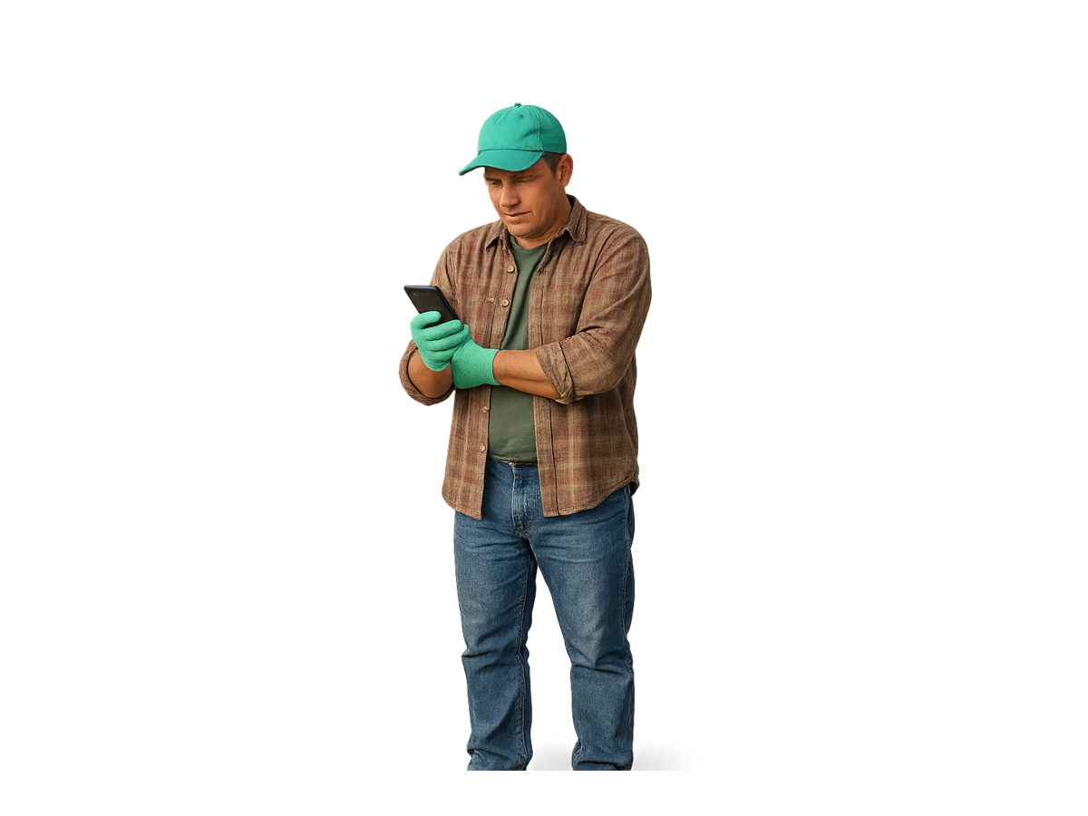 Workers in the field