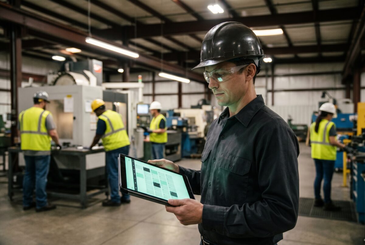 Shift and handover planning in a factory