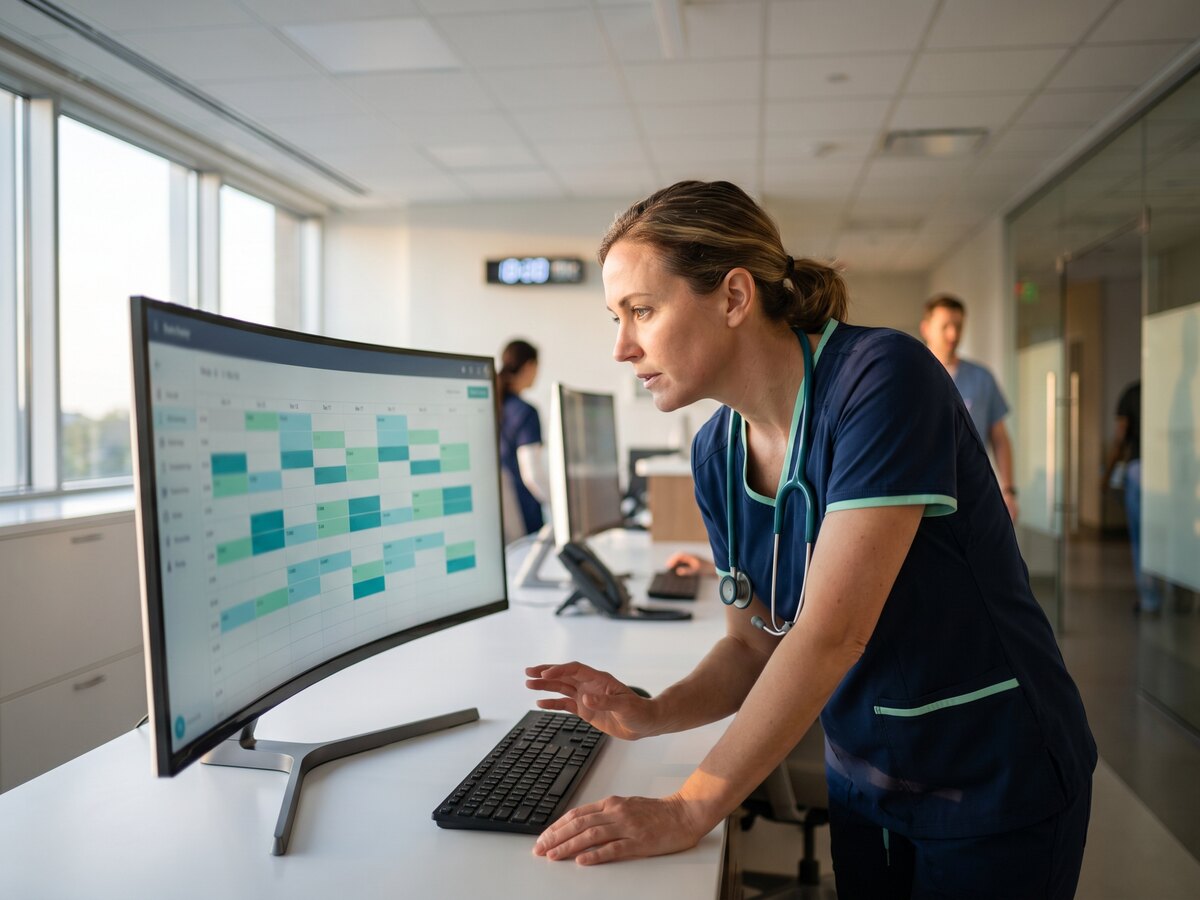 Planning rotating shifts and 24/7 on-call in a hospital