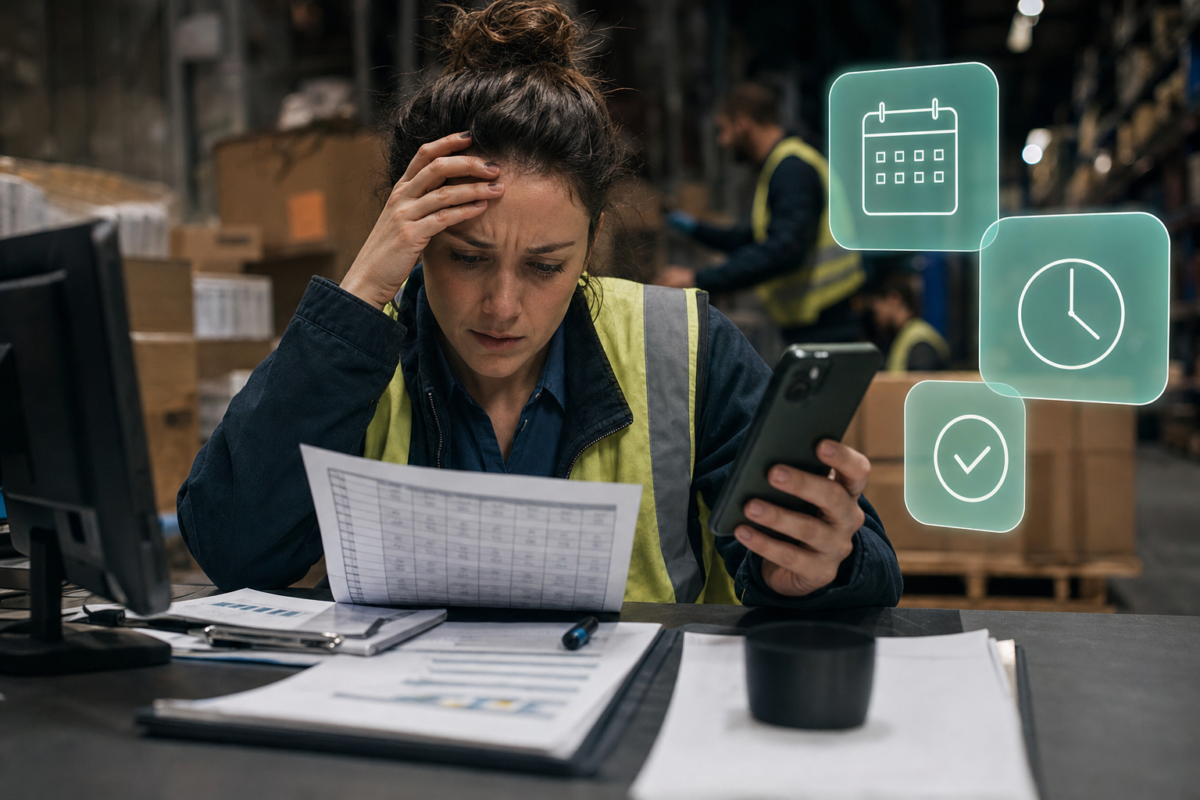 Responsable planifica turnos y cuadrantes de su equipo